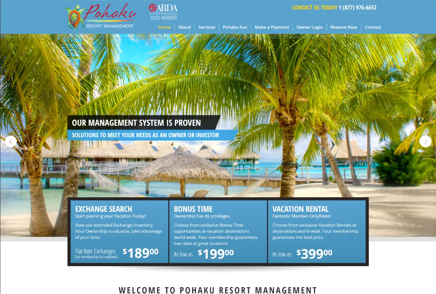 Pohaku Resort Management